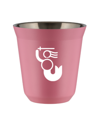 Tasse 80 ml ROSE "WARSZAWSKA SYRENKA (blanc)" Tasse 80 ml ROSE "WARSZAWSKA SYRENKA (blanc)"