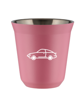 Tasse 80 ml ROSE "Voiture (blanc)" Tasse 80 ml ROSE "Voiture (blanc)"