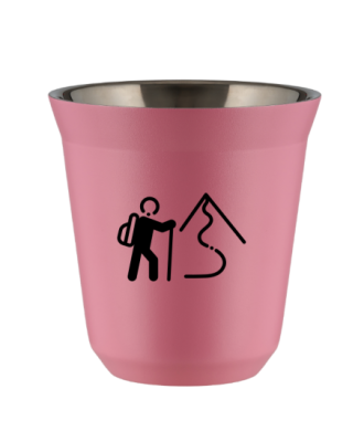 Tasse 80 ml ROSE "Escalade 2" Tasse 80 ml ROSE "Escalade 2"
