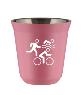 Tasse 80 ml ROSE "Sports (blanc)" Tasse 80 ml ROSE "Sports (blanc)"