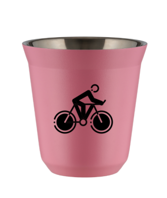 Tasse 80 ml ROSE "Cyclisme 2" Tasse 80 ml ROSE "Cyclisme 2"