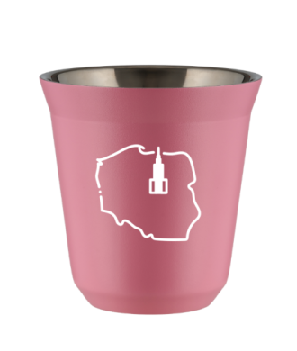 Tasse 80 ml ROSE "Pologne (blanc)" Tasse 80 ml ROSE "Pologne (blanc)"