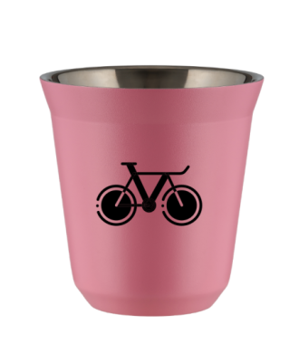 Tasse 80 ml ROSE "Vélo 1 (noir)" Tasse 80 ml ROSE "Vélo 1 (noir)"