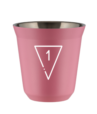 Tasse 80 ml ROSE "1 (blanc)" Tasse 80 ml ROSE "1 (blanc)"