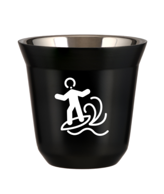 Tasse 150 ml NOIR "Planche à voile (blanc)" Tasse 150 ml NOIR "Planche à voile (blanc)"