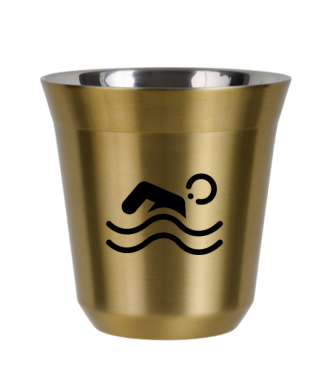 Tasse 80 ml OR "Natation" Tasse 80 ml OR "Natation"