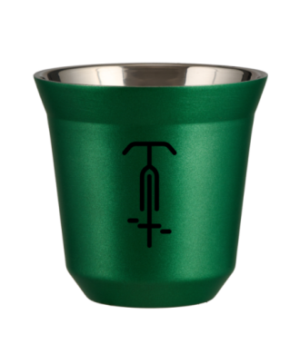 Tasse 150 ml VERT MÉTALLIQUE "Cyclisme 1" Tasse 150 ml VERT MÉTALLIQUE "Cyclisme 1"