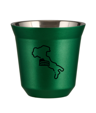 Tasse 150 ml VERT MÉTALLIQUE "Italie" Tasse 150 ml VERT MÉTALLIQUE "Italie"