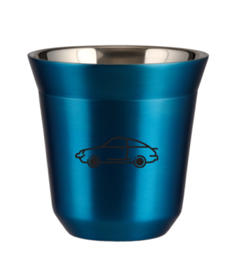 Tasse 150 ml BLEU MÉTALLIQUE "Voiture (noir)" Tasse 150 ml BLEU MÉTALLIQUE "Voiture (noir)"