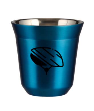 Tasse 150 ml BLEU MÉTALLIQUE "Casque" Tasse 150 ml BLEU MÉTALLIQUE "Casque"
