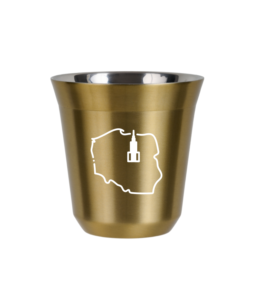 Tasse 80 ml OR "Pologne (blanc)" Tasse 80 ml OR "Pologne (blanc)"