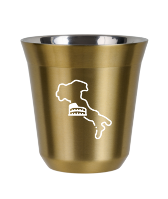 Tasse 80 ml OR "Italie (blanc)" Tasse 80 ml OR "Italie (blanc)"