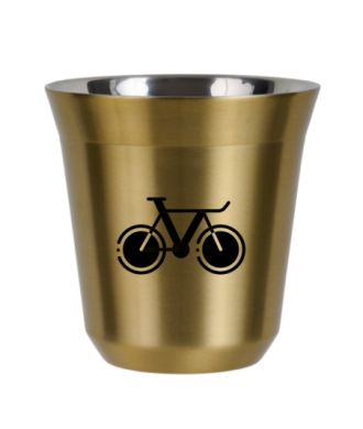 Tasse 150 ml OR "Vélo 1 (noir)" Tasse 150 ml OR "Vélo 1 (noir)"