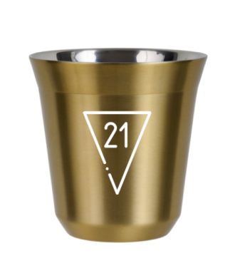 Tasse 150 ml OR "21 (blanc)" Tasse 150 ml OR "21 (blanc)"