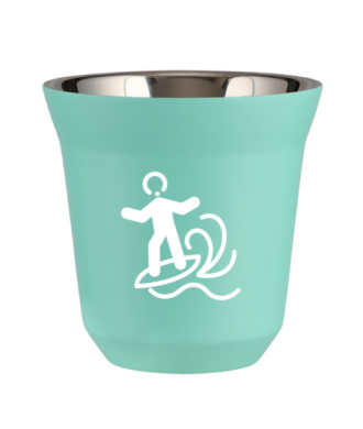 Tasse 150 ml TURQUOISE "Planche à voile (blanc)" Tasse 150 ml TURQUOISE "Planche à voile (blanc)"