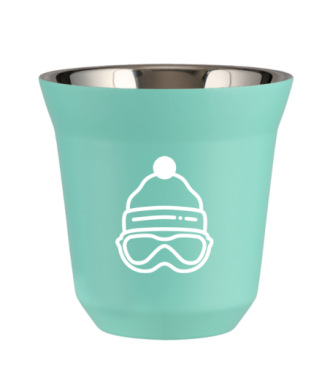 Tasse 150 ml TURQUOISE "Casquette (blanc)" Tasse 150 ml TURQUOISE "Casquette (blanc)"