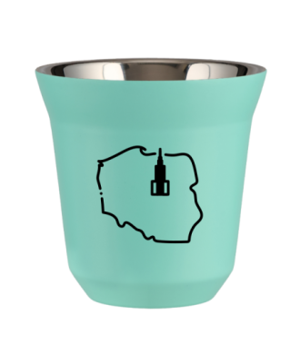 Tasse 150 ml TURQUOISE "Pologne (noir)" Tasse 150 ml TURQUOISE "Pologne (noir)"
