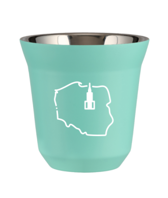 Tasse 150 ml TURQUOISE "Pologne (blanc)" Tasse 150 ml TURQUOISE "Pologne (blanc)"