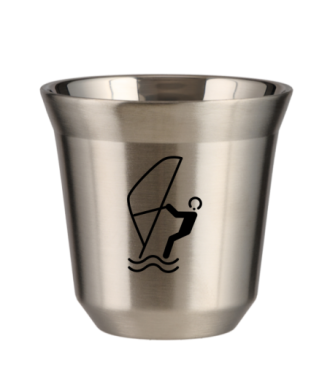 Tasse 150 ml ARGENT "Sports nautiques (noir)" Tasse 150 ml ARGENT "Sports nautiques (noir)"