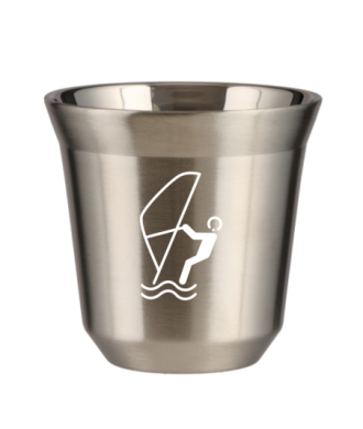 Tasse 150 ml ARGENT "Sports nautiques (blanc)" Tasse 150 ml ARGENT "Sports nautiques (blanc)"