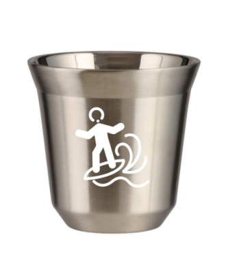 Tasse 150 ml ARGENT "Planche à voile (blanc)" Tasse 150 ml ARGENT "Planche à voile (blanc)"