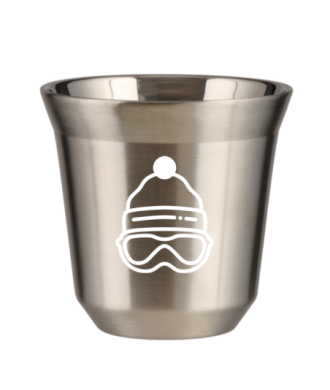 Tasse 150 ml ARGENT "Casquette (blanc)" Tasse 150 ml ARGENT "Casquette (blanc)"