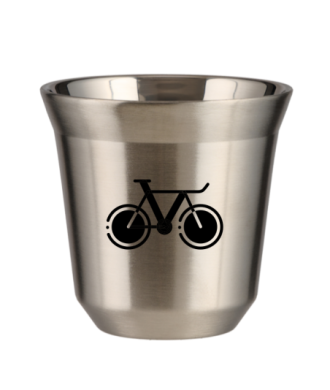 Tasse 150 ml ARGENT "Vélo 1" Tasse 150 ml ARGENT "Vélo 1"