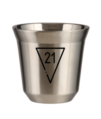 Tasse 150 ml ARGENT "21 (noir)" Tasse 150 ml ARGENT "21 (noir)"