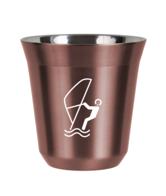 Tasse 150 ml OR ROSE "Sports nautiques (blanc)" Tasse 150 ml OR ROSE "Sports nautiques (blanc)"