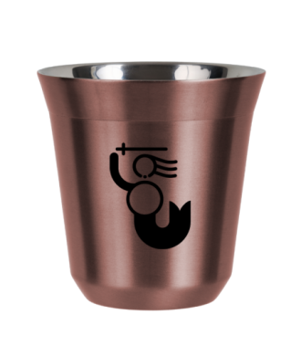 Tasse 150 ml OR ROSE "WARSZAWSKA SYRENKA (noir)" Tasse 150 ml OR ROSE "WARSZAWSKA SYRENKA (noir)"
