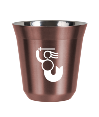 Tasse 150 ml OR ROSE "WARSZAWSKA SYRENKA (blanc)" Tasse 150 ml OR ROSE "WARSZAWSKA SYRENKA (blanc)"