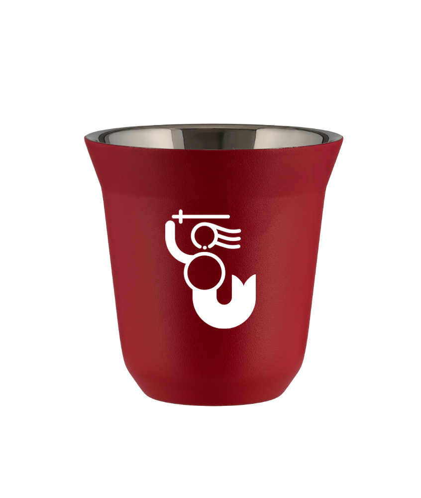 Tasse 150 ml ROUGE "WARSZAWSKA SYRENKA (blanc)" Tasse 150 ml ROUGE "WARSZAWSKA SYRENKA (blanc)"