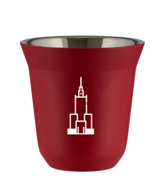 Tasse 150 ml ROUGE "Pałac kultury i nauki (blanc)" Tasse 150 ml ROUGE "Pałac kultury i nauki (blanc)"