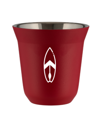 Tasse 150 ml ROUGE "Planche (blanc)" Tasse 150 ml ROUGE "Planche (blanc)"
