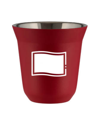 Tasse 150 ml ROUGE "Drapeau polonais (blanc)" Tasse 150 ml ROUGE "Drapeau polonais (blanc)"