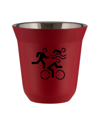 Tasse 150 ml ROUGE "Sports" Tasse 150 ml ROUGE "Sports"