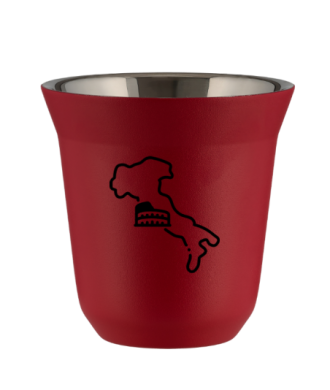 Tasse 150 ml ROUGE "Italie" Tasse 150 ml ROUGE "Italie"