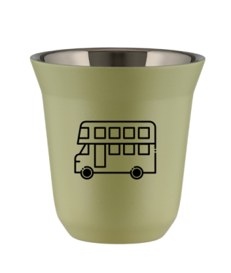 Tasse 150 ml PISTACHE "Bus" Tasse 150 ml PISTACHE "Bus"