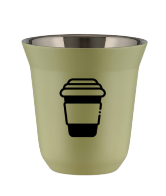 Tasse 150 ml PISTACHE "Tasse (noir)" Tasse 150 ml PISTACHE "Tasse (noir)"