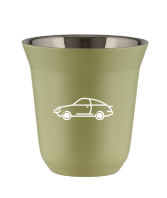 Tasse 150 ml PISTACHE "Voiture (blanc)" Tasse 150 ml PISTACHE "Voiture (blanc)"