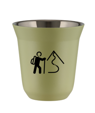 Tasse 150 ml PISTACHE "Escalade 2" Tasse 150 ml PISTACHE "Escalade 2"