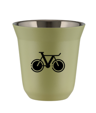 Tasse 150 ml PISTACHE "Vélo 1" Tasse 150 ml PISTACHE "Vélo 1"