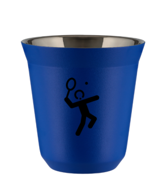 Tasse 150 ml BLEU "Tennis 2" Tasse 150 ml BLEU "Tennis 2"