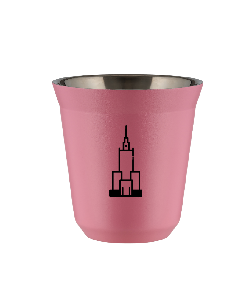 Tasse 150 ml ROSE "Pałac kultury i nauki (noir)"