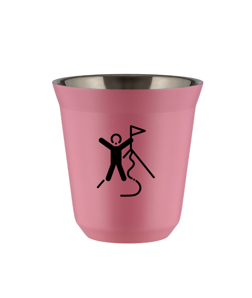 Tasse 150 ml ROSE "Escalade 1 (noir)" Tasse 150 ml ROSE "Escalade 1 (noir)"