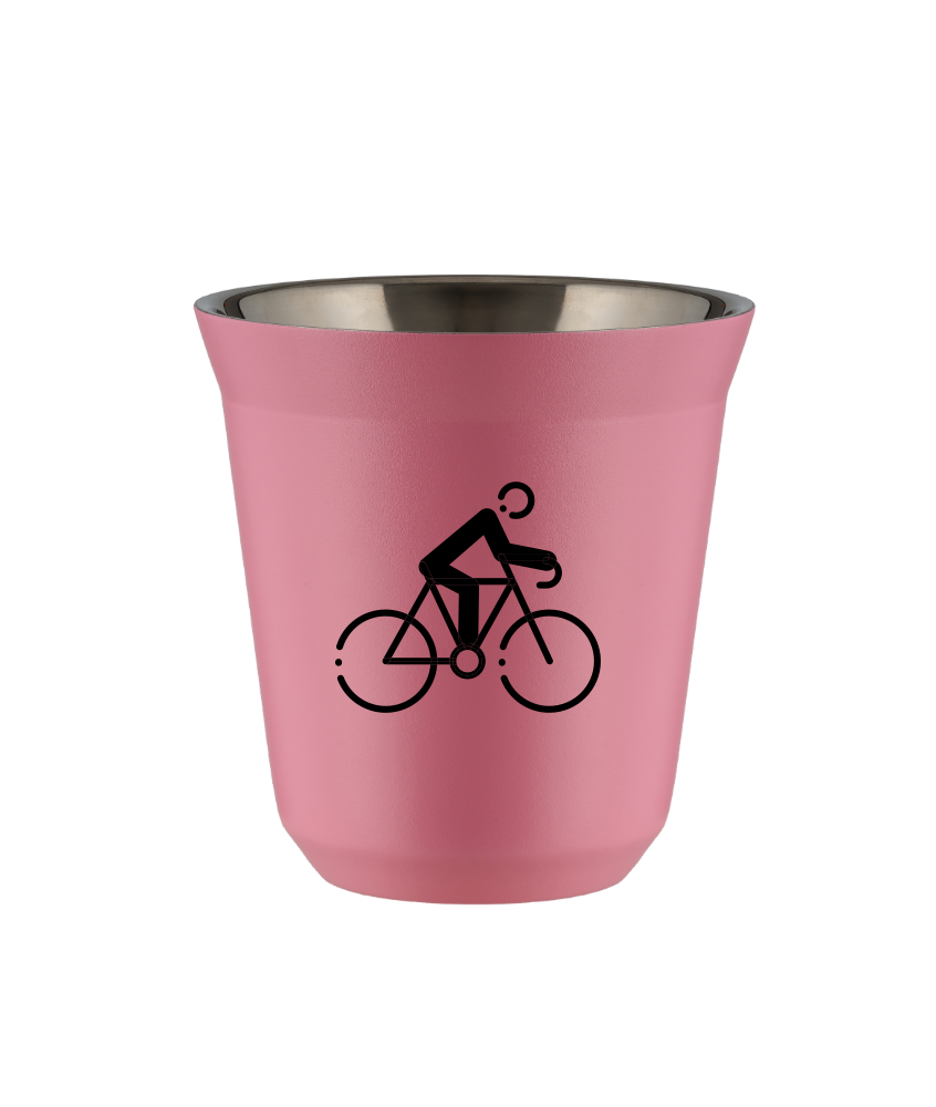 Tasse 150 ml ROSE "Cyclisme 3"
