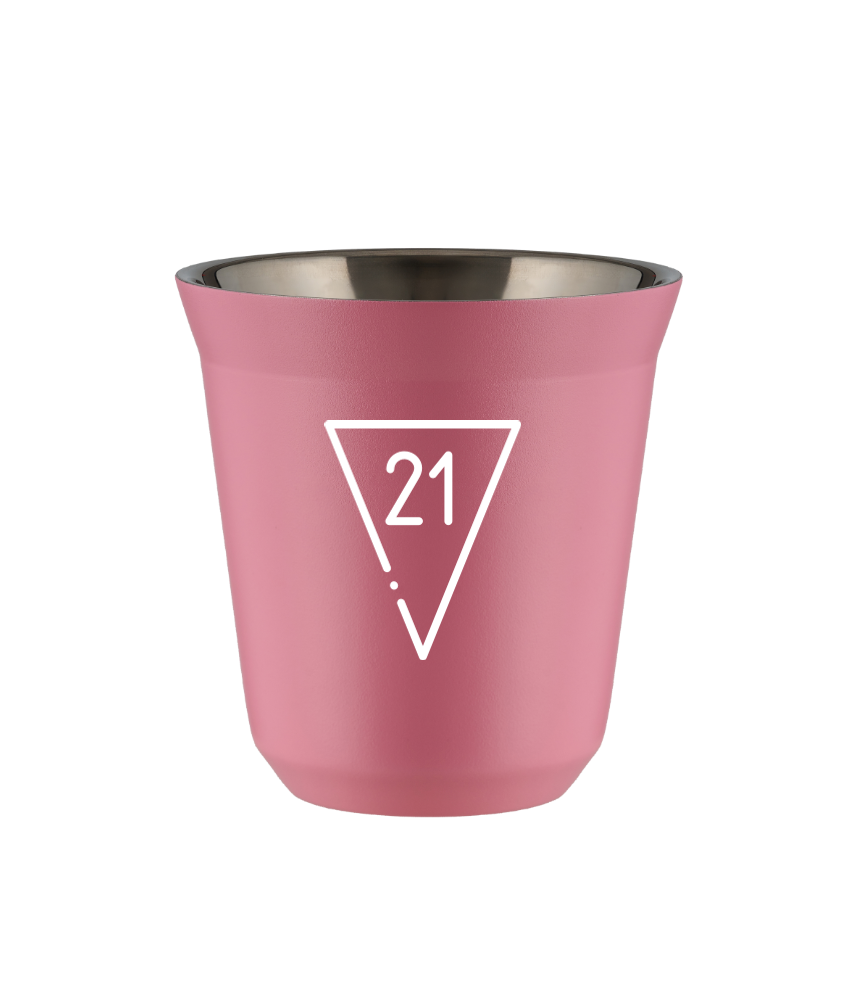 Tasse 150 ml ROSE "21 (blanc)" Tasse 150 ml ROSE "21 (blanc)"
