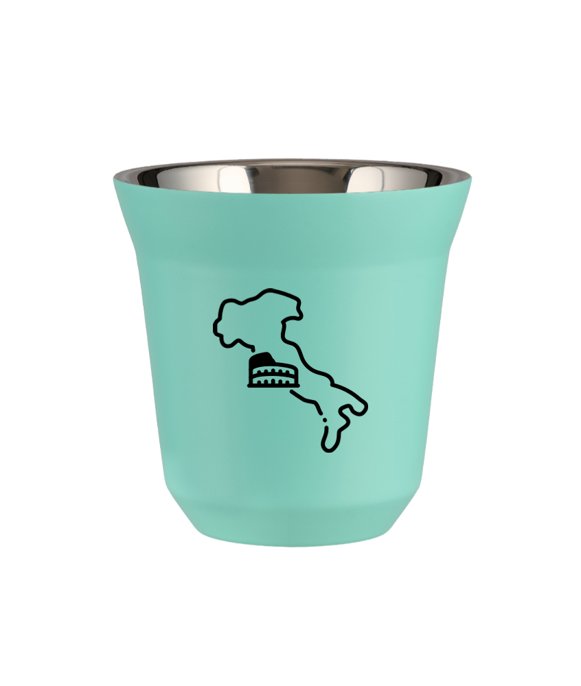 Tasse 80 ml TURQUOISE "Italie"