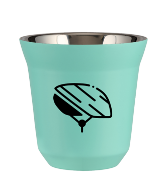 Tasse 80 ml TURQUOISE "Casque" Tasse 80 ml TURQUOISE "Casque"