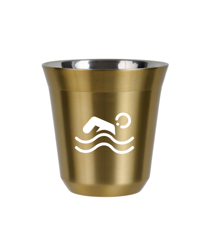 Tasse 240 ml OR "Natation (blanc)" Tasse 240 ml OR "Natation (blanc)"